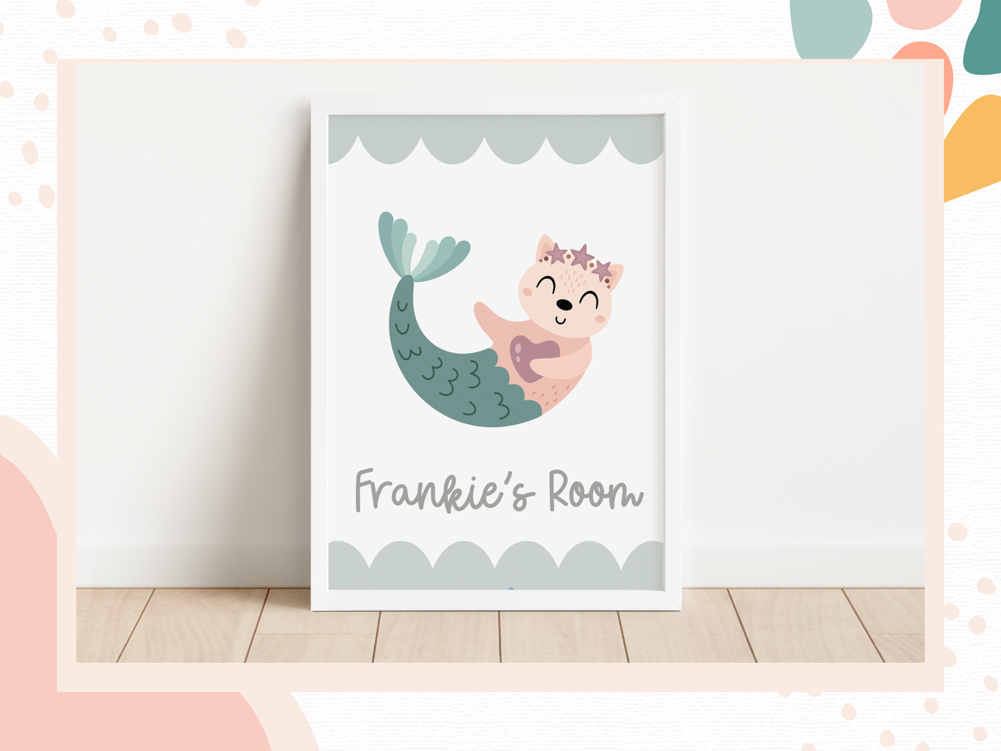 NAMED MERMAID Print